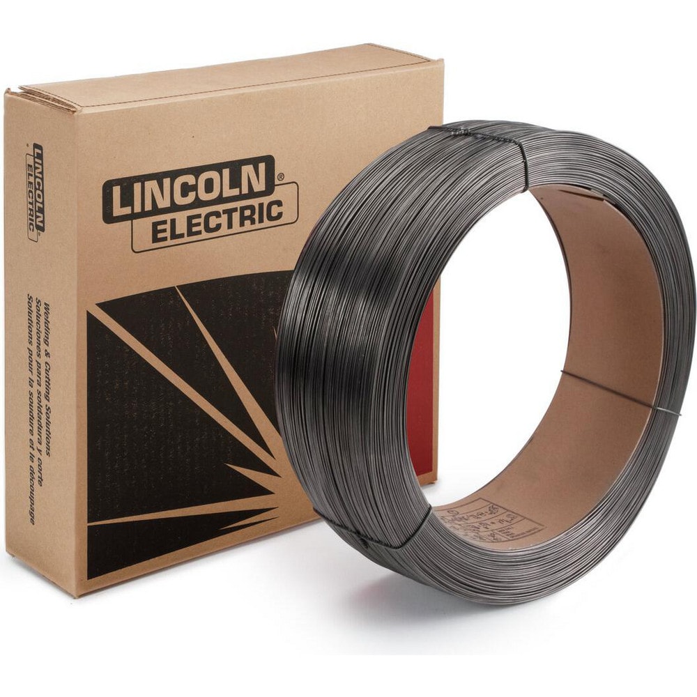 MIG Flux Core Welding Wire: 0.109" Dia, Steel Alloy
