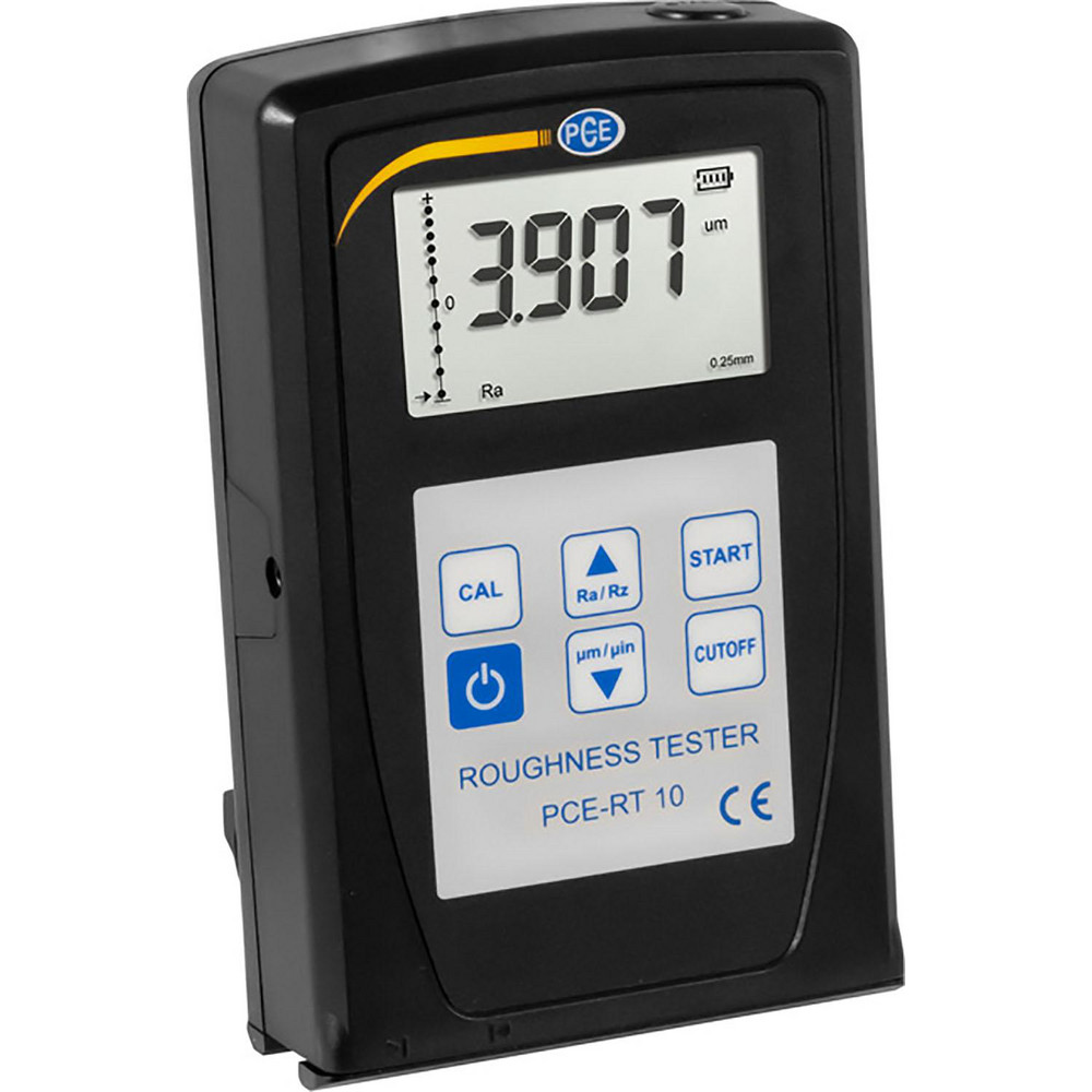 PCE Instruments Surface Roughness Gage Ra & Rz Roughness Parameter