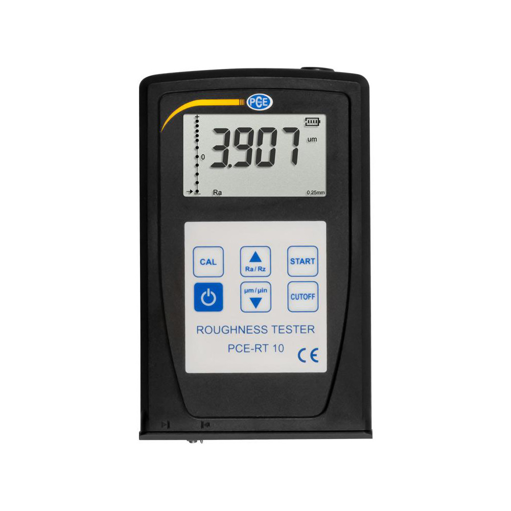 PCE Instruments Surface Roughness Gage Ra & Rz Roughness Parameter