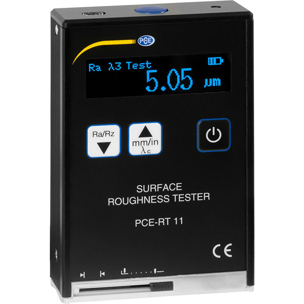 PCE Instruments Surface Roughness Gage Ra Rz Rq & Rt Roughness