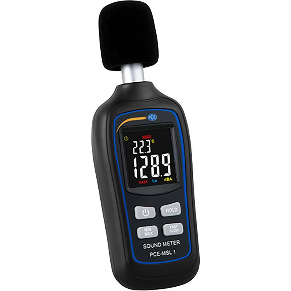 PCE Instruments - Sound Meter: A Frequency Weight, LCD Display | MSC ...