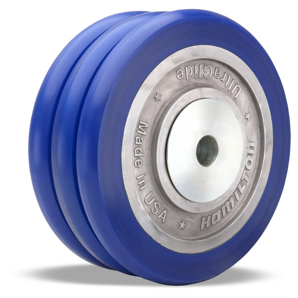 Hamilton Caster Wheels; Wheel Material Polyurethane on Aluminum