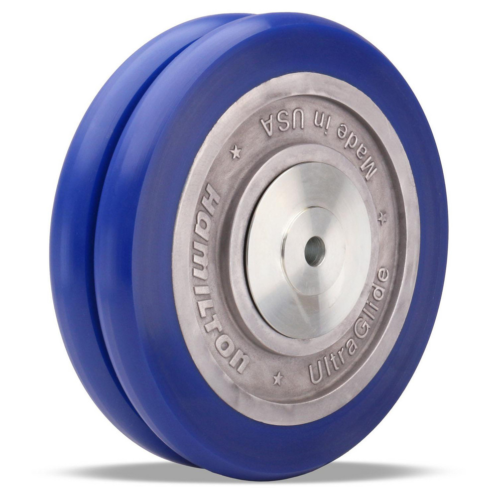 Hamilton Caster Wheels; Wheel Material Polyurethane on Aluminum