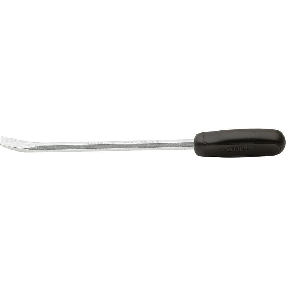 Pry Bars; Prybar Type: Prybar with Handle ; End Angle: Offset ; End Style: Curved ; Material: Vanadium Steel ; Bar Shape: Octagonal ; Overall Length (mm): 300.00