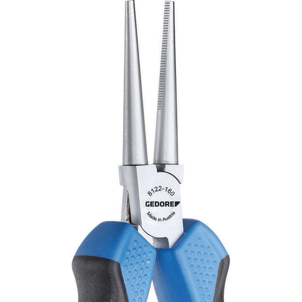 Gedore Long Nose Pliers; Type Round Nose Pliers ; Jaw Width (Inch