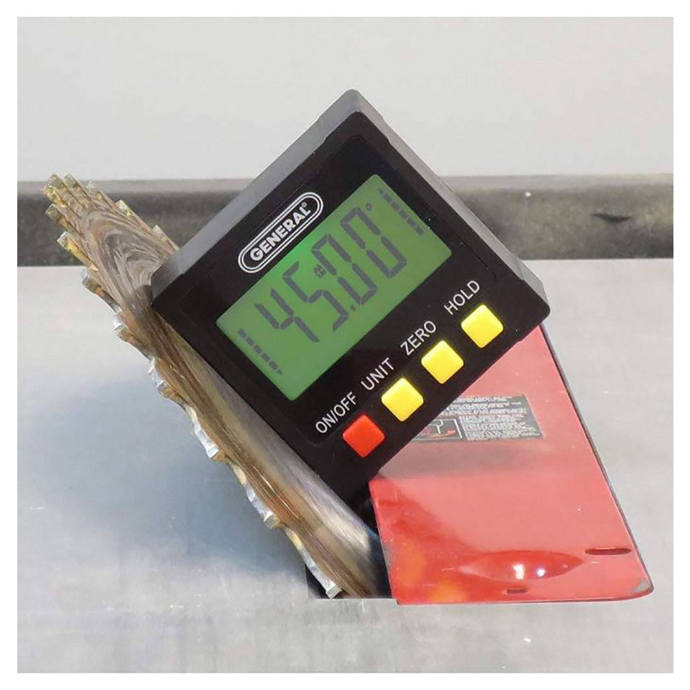 General ANGLEIZER Digital Bevel Box Angle Finder MSC Direct
