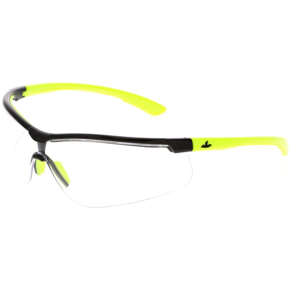 Safety Glasses: Anti-Fog, Polycarbonate, Clear Lenses, N/A