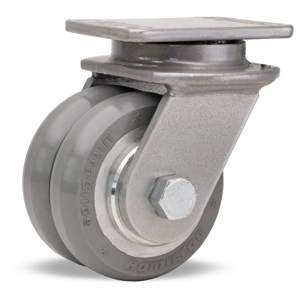 Hamilton - Caster Wheels; Wheel Material: Polyurethane on Aluminum