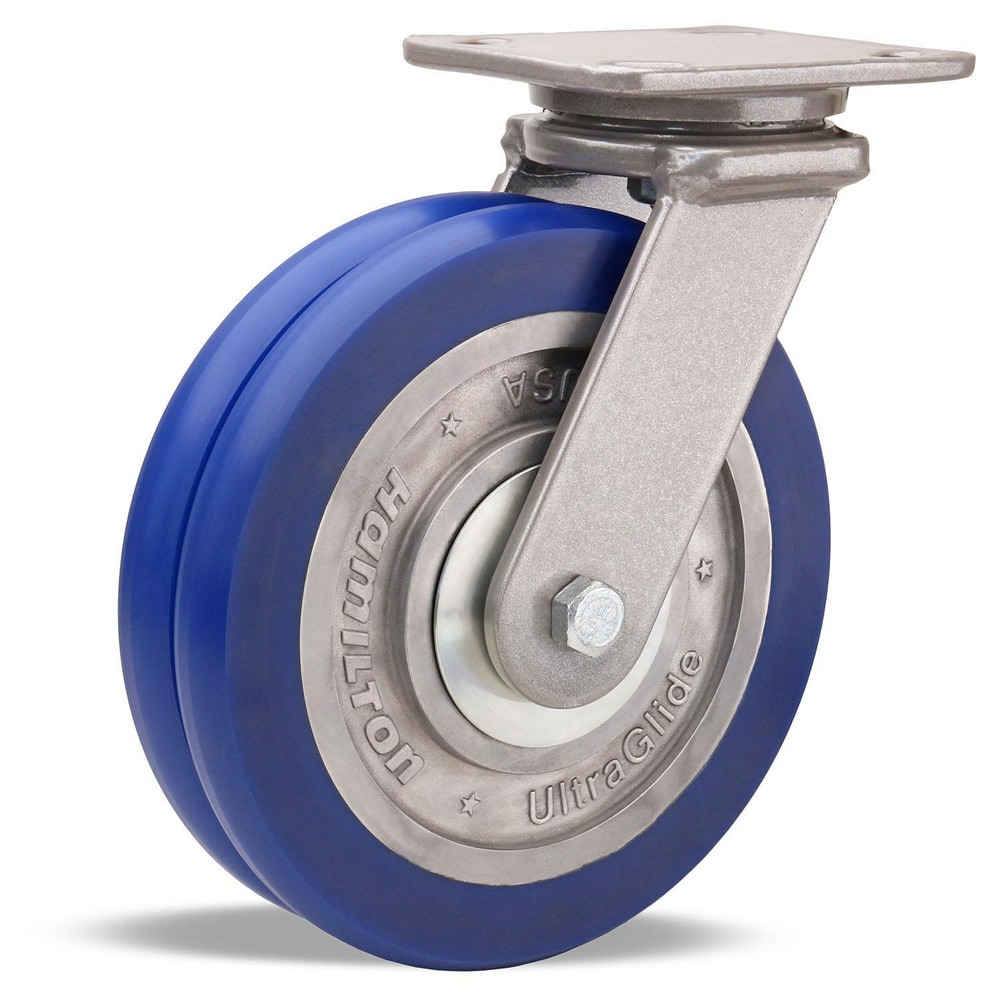 Hamilton Caster Wheels Wheel Material Polyurethane On Aluminum