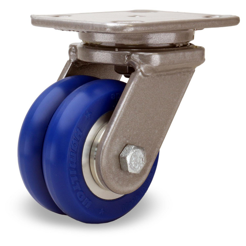 Hamilton Caster Wheels; Wheel Material Polyurethane on Aluminum