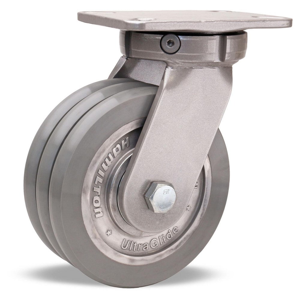 Hamilton Caster Wheels Wheel Material Polyurethane On Aluminum