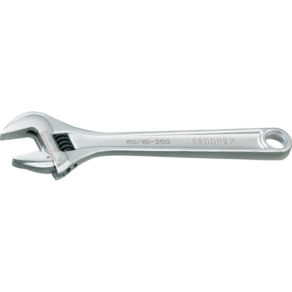 Gedore Adjustable Wrench 10" OAL, 13/16" Jaw Capacity MSC