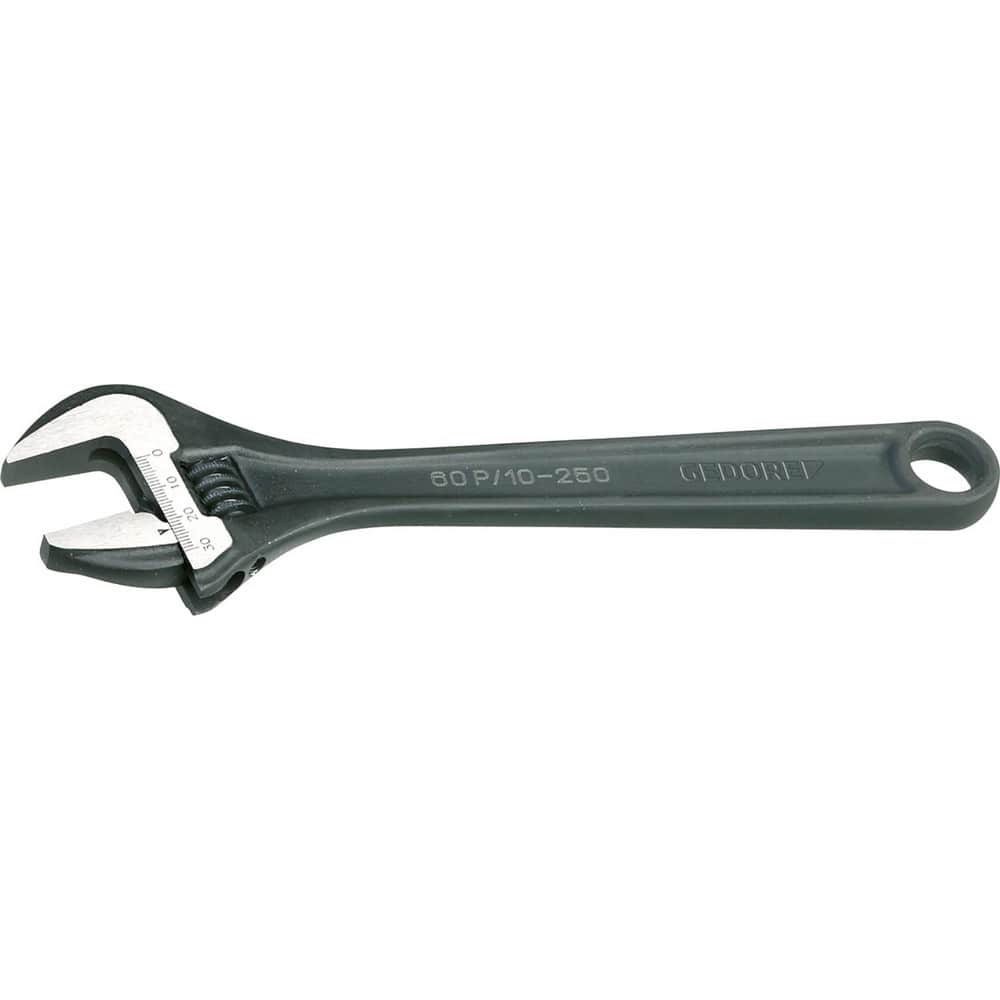 Gedore 6380800 Adjustable Wrenches; Maximum Jaw Capacity: 1.4375in ; Finish: Chrome; Polished ; Standards: ISO 6787 
