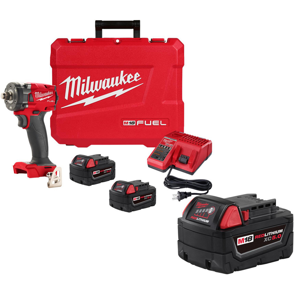 Milwaukee Tool Cordless Impact Wrenches & Ratchets; Voltage 18.00