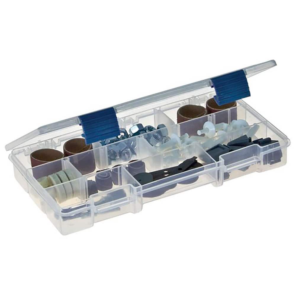 Small Parts Boxes & Organizers; Product Type: Compartment Box ; Lock Type: ProLatch ; Width (Inch): 5 ; Depth (Inch): 1-1/4 ; Number of Dividers: 4 ; Removable Dividers: Yes