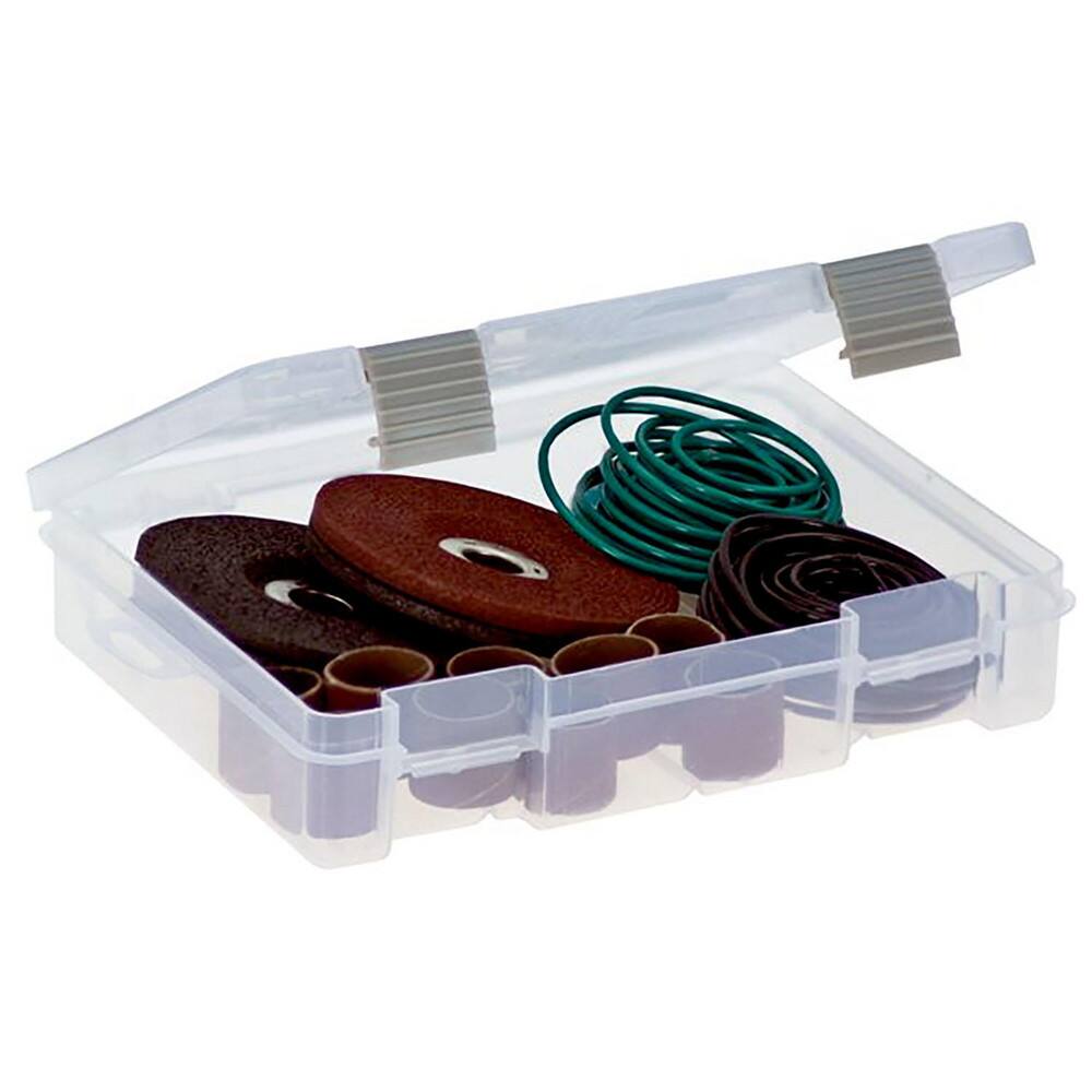 Small Parts Boxes & Organizers; Product Type: Storage Box ; Lock Type: ProLatch ; Width (Inch): 7 ; Depth (Inch): 2 ; Number of Dividers: 0 ; Removable Dividers: No