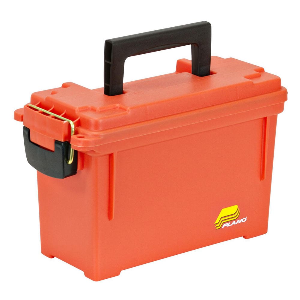Tool Boxes, Cases & Chests; Material: Plastic ; Color: Orange ; Overall Depth: 5in ; Overall Height: 7in ; Overall Width: 12