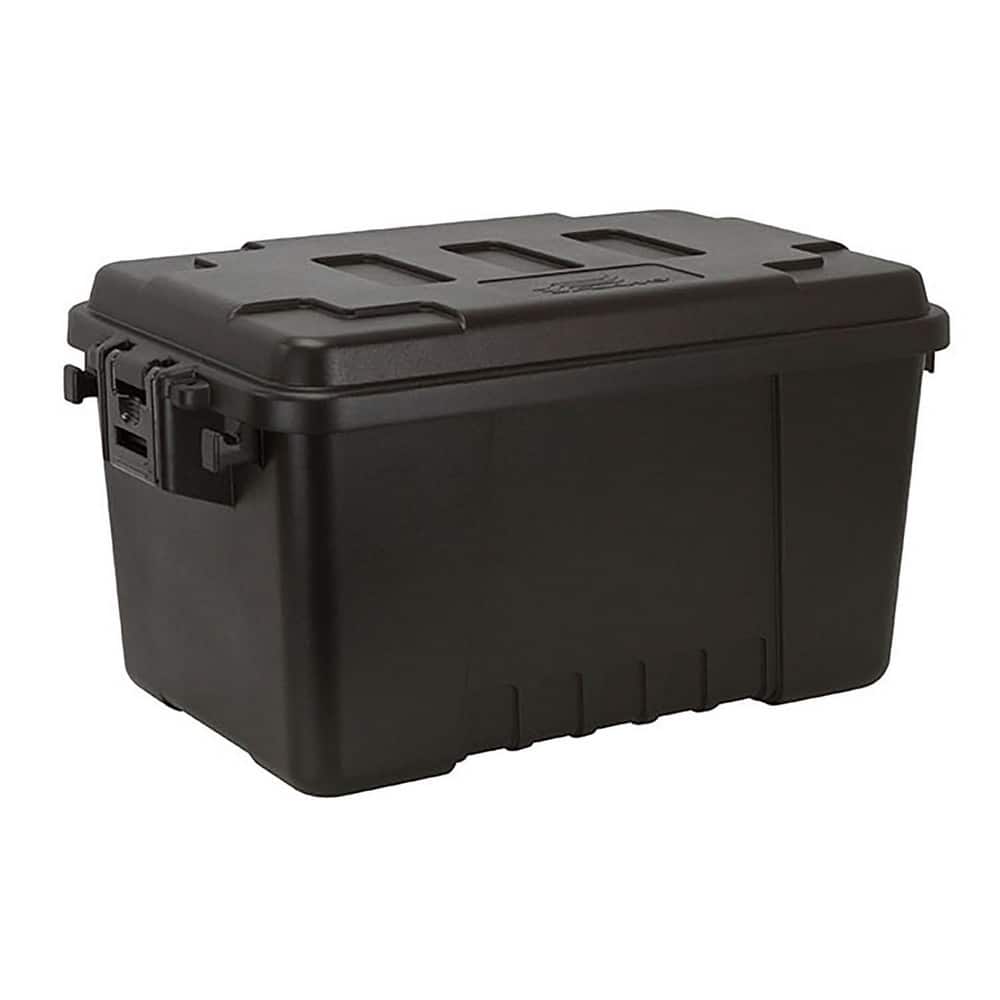 Plano Molding 161900 Totes & Storage Containers; Overall Height: 13in ; Overall Width: 15 ; Overall Length: 24.00 ; Load Capacity: 56 Quart ; Lid Included: Yes ; Lid Type: Tight Fitting 