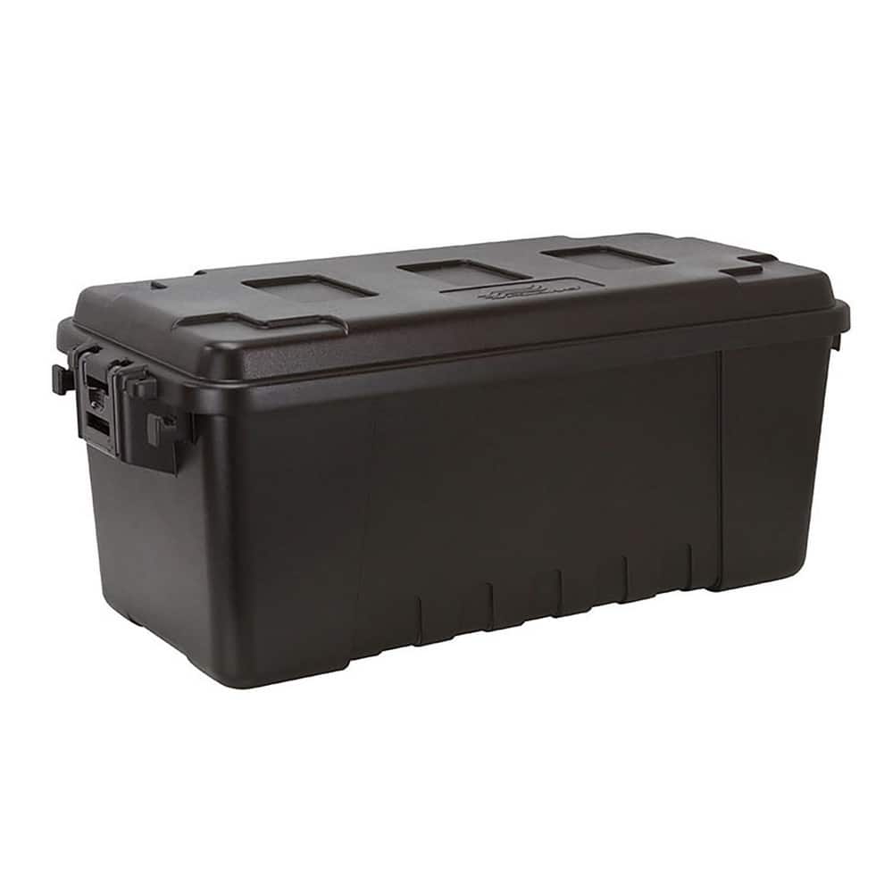 Totes & Storage Containers; Container Type: Cargo Box ; Overall Height: 12.75in ; Overall Width: 14 ; Overall Length: 30.00 ; Load Capacity: 68 Quart ; Lid Included: Yes