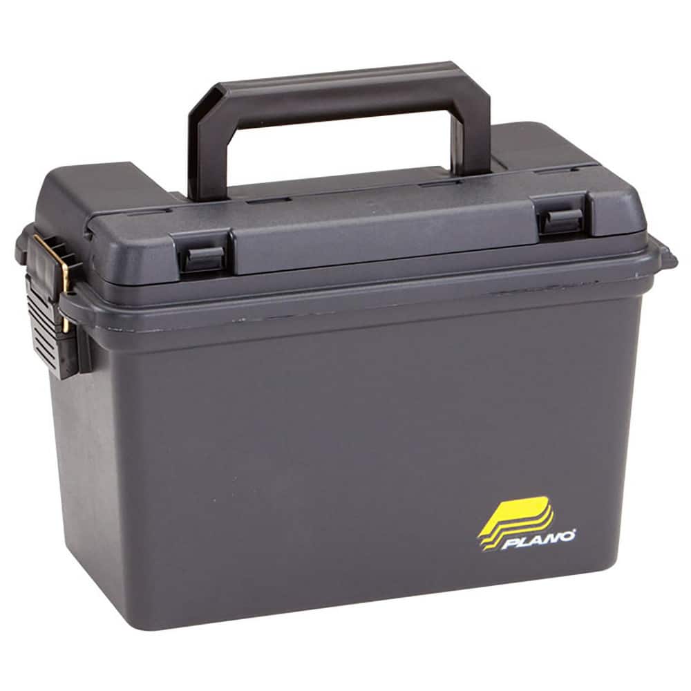 Tool Boxes, Cases & Chests; Material: Plastic ; Color: Black ; Overall Depth: 8in ; Overall Height: 10in ; Overall Width: 15
