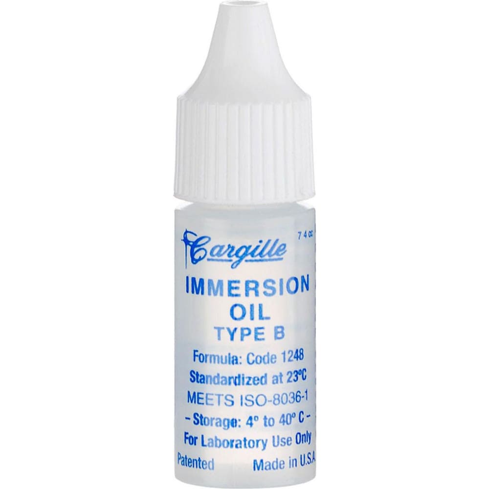 AmScope - Cargille Type B High-viscosity Immersion Oil 1/4 Oz for Light ...