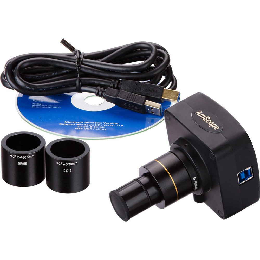 AmScope 10MP USB 2.0 Highspeed Color CMOS CMount Microscope Camera