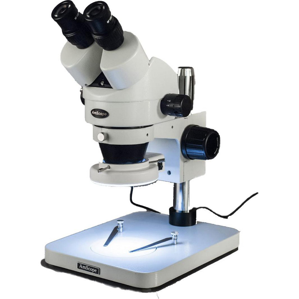 AmScope - 3.5X-45X Inspection Dissecting Zoom Power Stereo Microscope ...