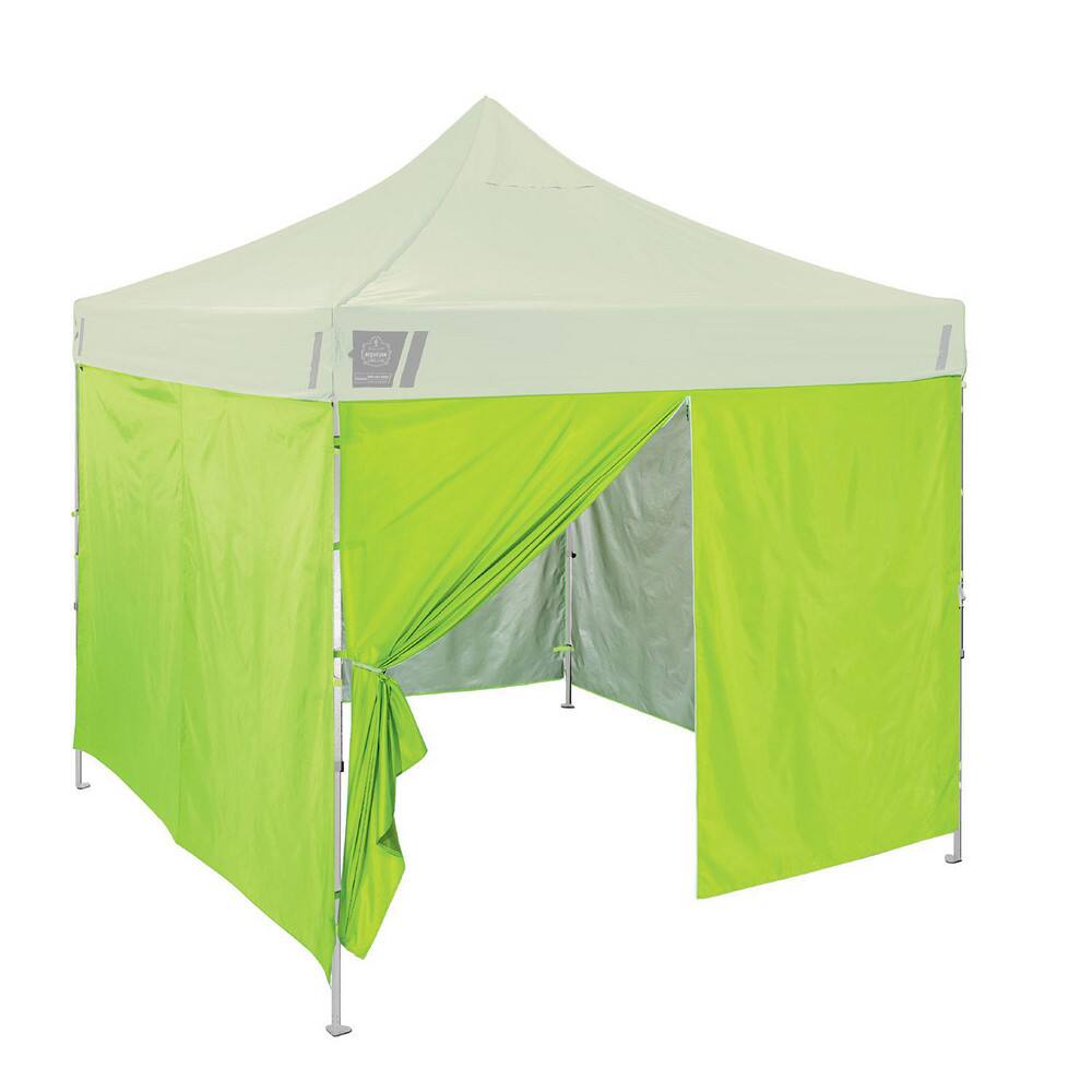 Shelters; Type: Canopy ; Width (Feet): 1 ; Overall Length: 10.00 ; Center Height: 10ft ; Side Height: 10ft ; Covering Finish: Polyurethane-Coated