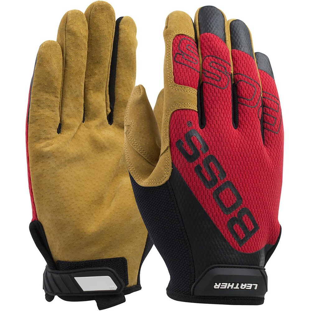 Work & General Purpose Gloves; Primary Material: Nylon Mesh ; Coating Coverage: Uncoated ; Grip Surface: Smooth ; Men's Size: 2X-Large ; Women's Size: 2X-Large ; Color: Red