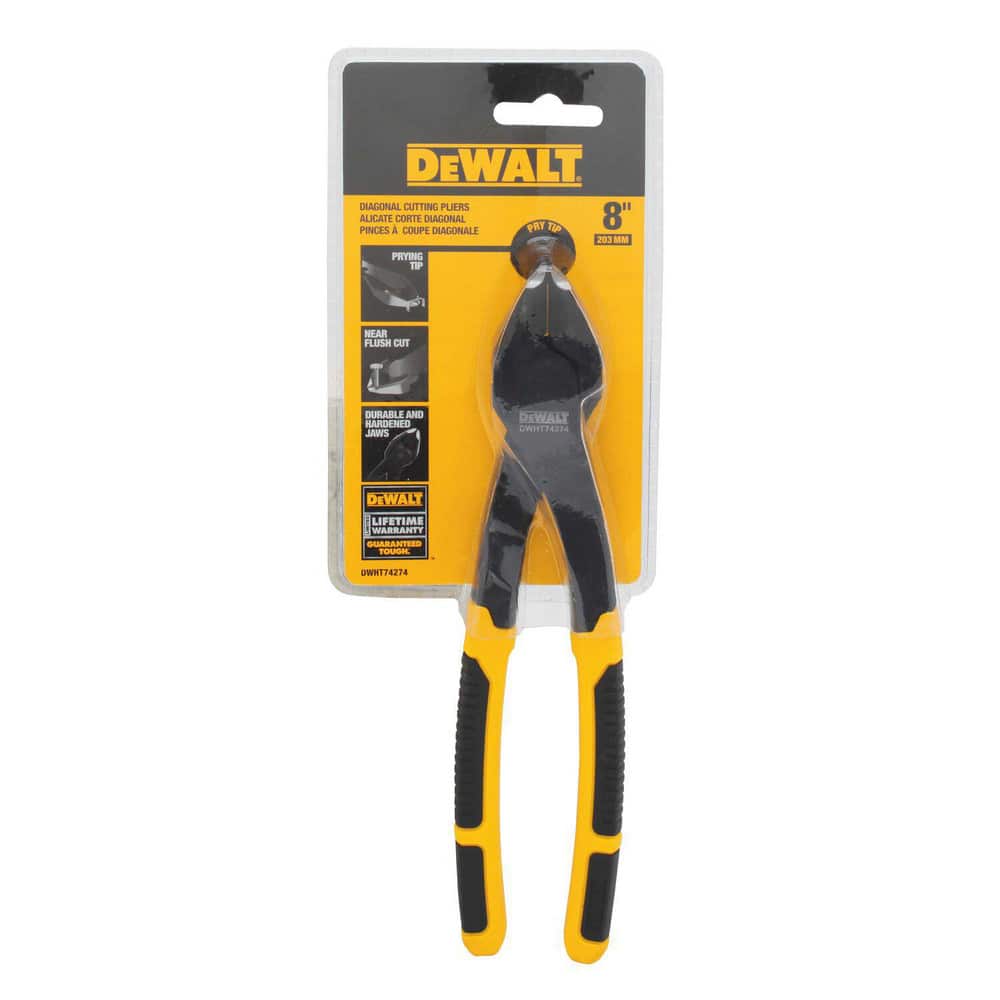 Cutting Pliers; Cutting Capacity: 1.3in ; Overall Length: 8.00 ; Cutting Style: Flush ; Maximum Jaw Opening: 1.3in ; Non-sparking: No