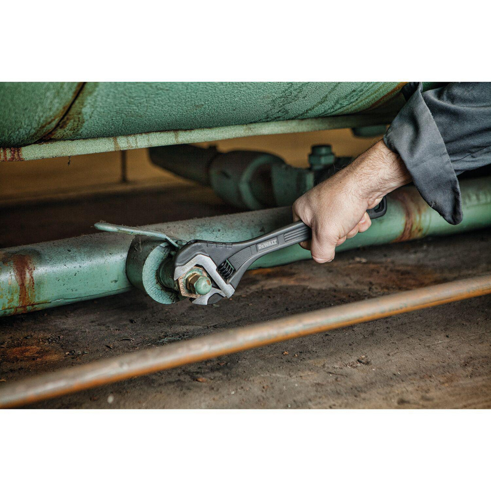 DeWALT Adjustable Wrenches; Overall Length (Inch) 12; Finish Black