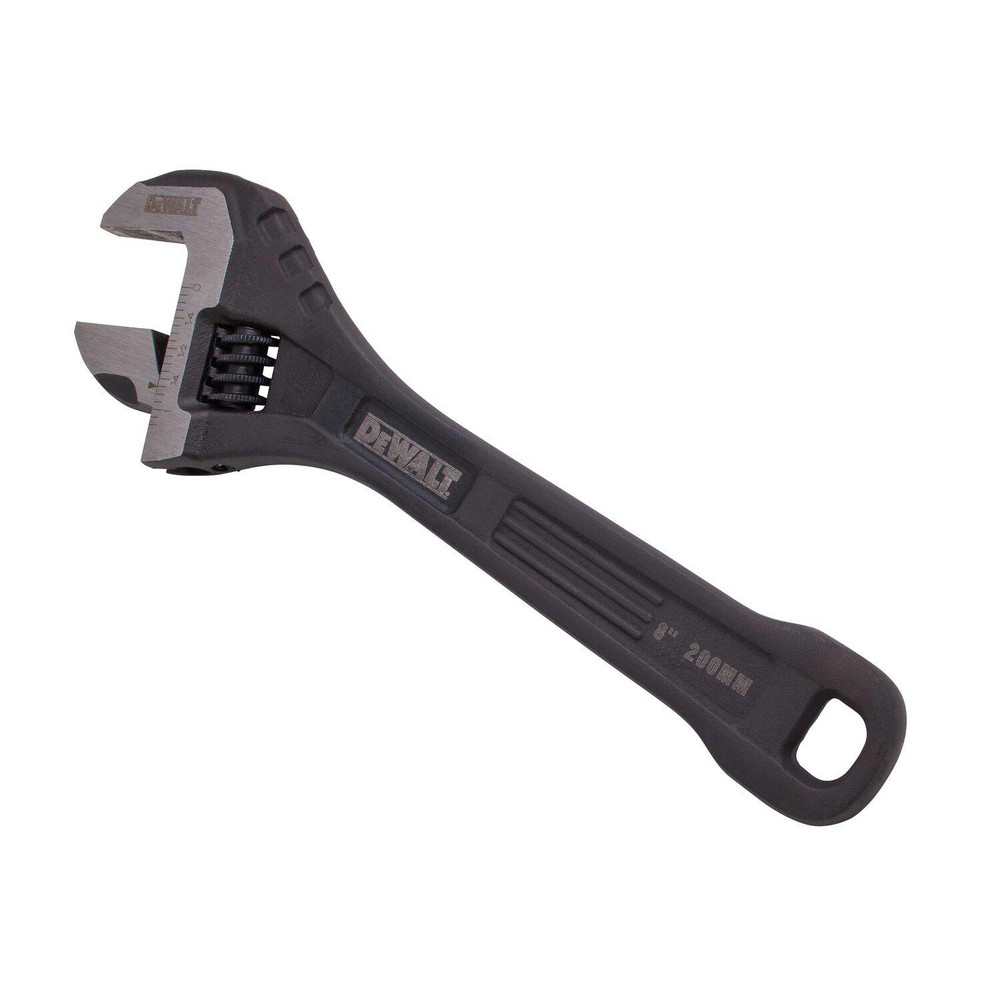 DeWALT Adjustable Wrenches; Wrench Size (Inch) 8in ; Jaw Capacity (Inch) 1.26in ; Overall