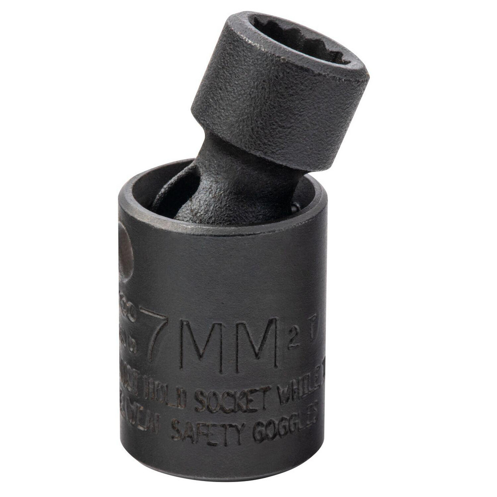 Proto Impact Socket 1/4" Drive, 7mm Socket, Square Drive MSC Direct