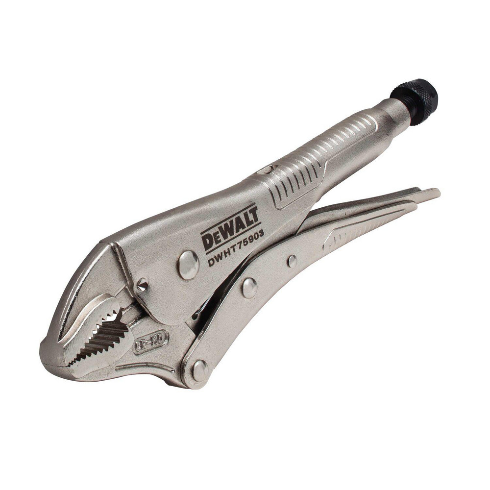 DeWALT Locking Pliers; Adjustable No; Jaw Texture Grooved; Jaw Style Curved; Jaw Capacity