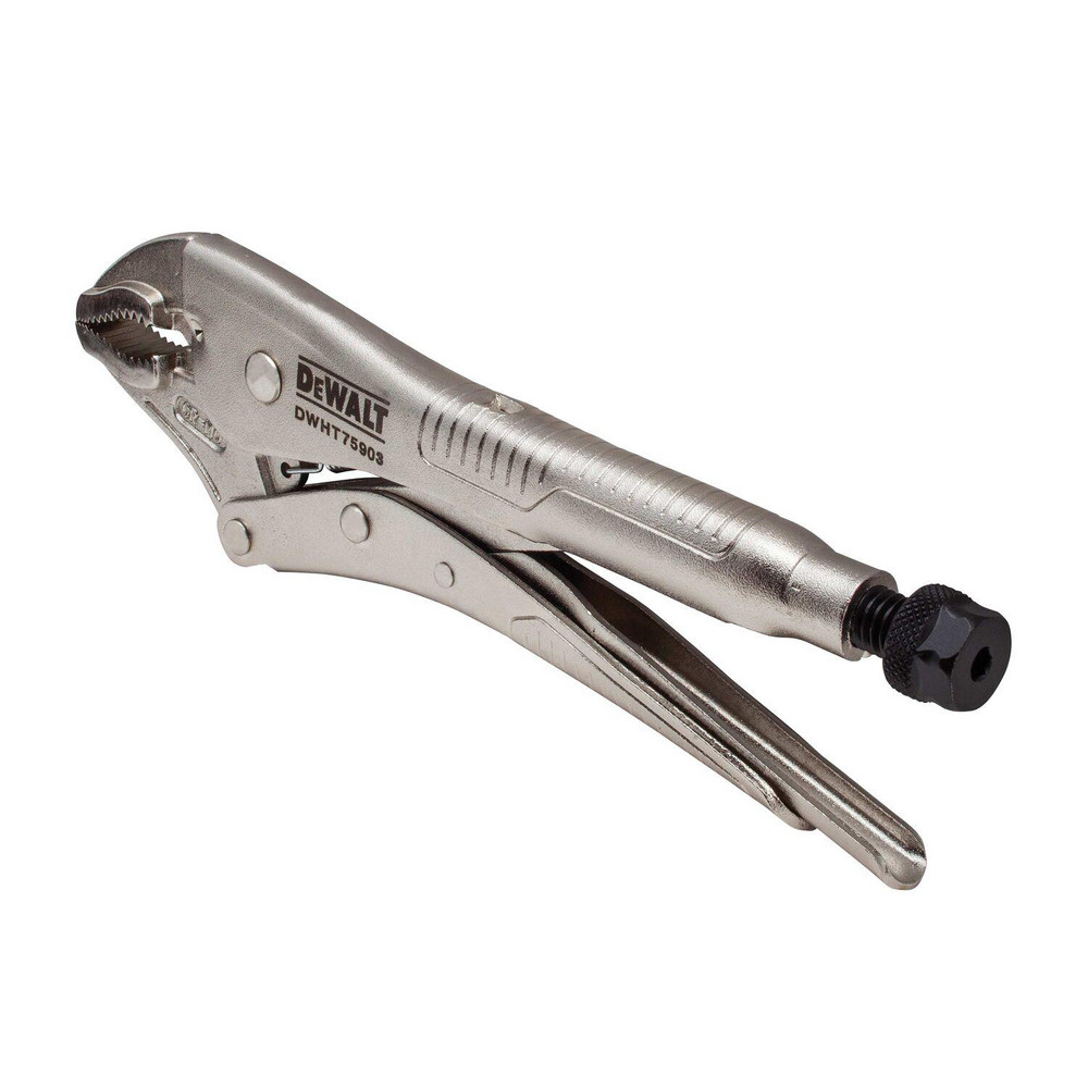 DeWALT Locking Pliers; Adjustable No; Jaw Texture Grooved; Jaw Style Curved; Jaw Capacity