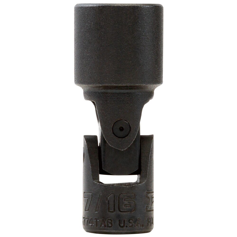 Socket Adapters & Universal Joints; Joint Type: Ball & Socket ; Maximum Operating Angle: 12 ; Finish: Oxide