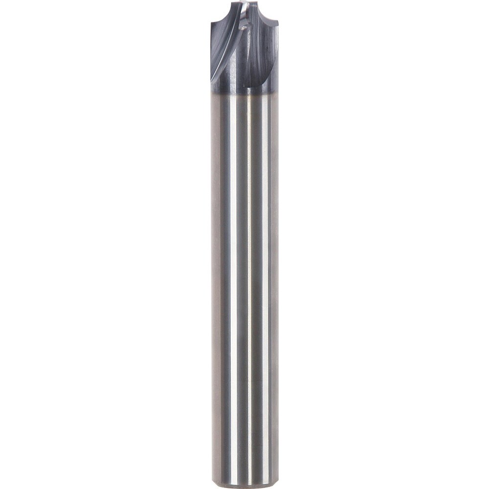 Chamfer Mills; Number Of Flutes: 4 ; End Type: Single ; Included Centerline Angle: 120 ; Included Side Angle: 30