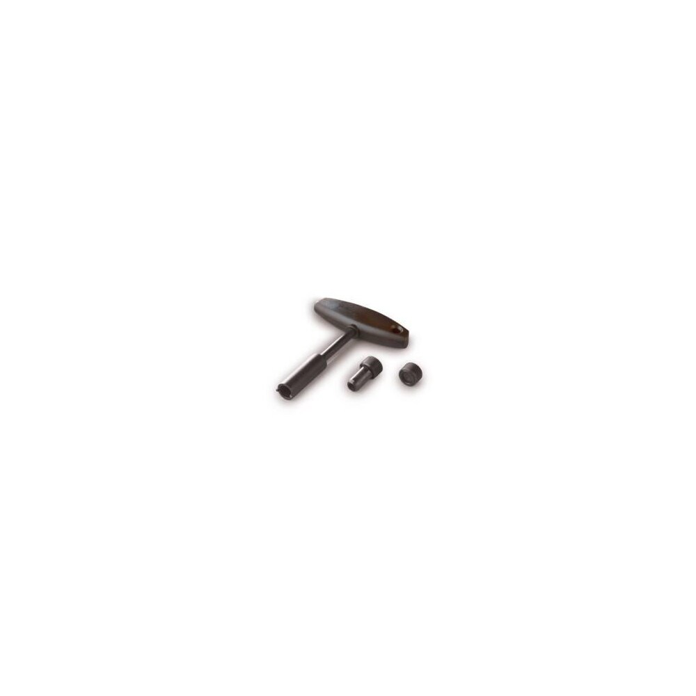Wrenches For Indexables; Wrench Type: T-Handle Driver ; Indexable Tool Type: Toolholder ; Drive Type: Pin-In Hex ; Toolholder Style Compatibility: HSK-A50; HSK-E50 ; Hardware Compatibility: Coolant Supply Unit ; Overall Length: 0.04