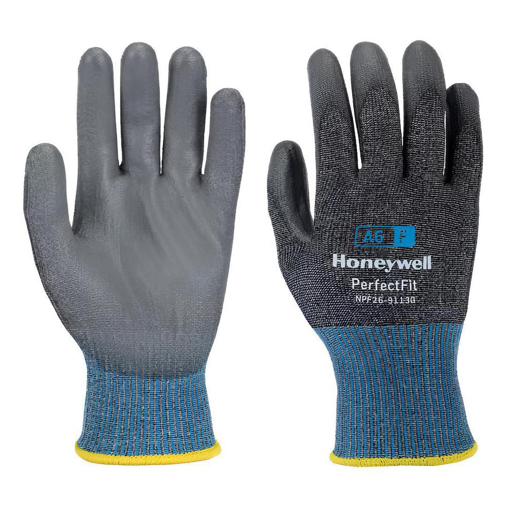 Cut & Puncture Resistant Gloves; Glove Type: Cut-Resistant ; Coating Coverage: Palm & Fingertips ; Coating Material: Polyurethane ; Primary Material: Stainless Steel ; Gender: Unisex ; Men's Size: Small