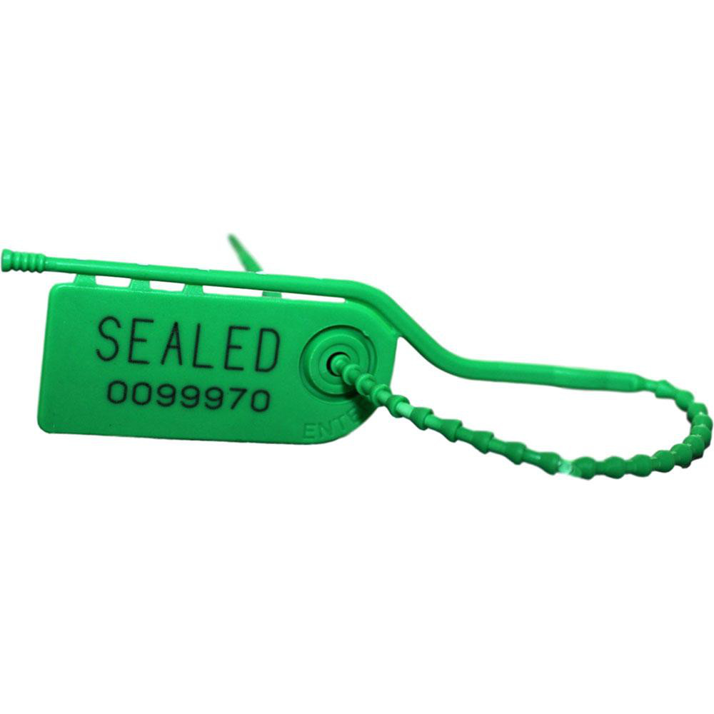 Tydenbrooks Security Seals; Type TamperEvident Plastic Seal; Overall Length (Decimal Inch