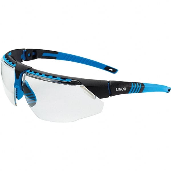 Uvex S2870HS Safety Glass: Anti-Fog, Polycarbonate, Clear Lenses, Full-Framed, UV Protection 