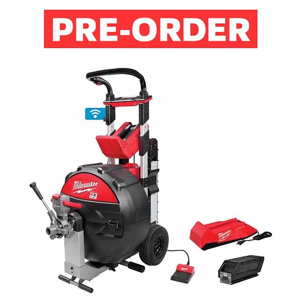 Milwaukee Tool Electric & Gas Drain Cleaning Machines Type of Power