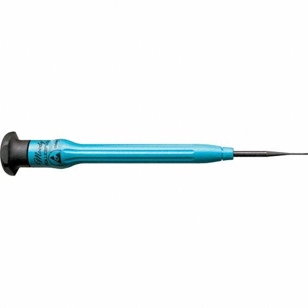 Precision & Specialty Screwdrivers; Type: Precision Slotted Screwdriver ; Overall Length Range: 3" - 6.9" ; Blade Length (Inch): 1 ; Overall Length (Inch): 4-7/8 ; Blade Width (Decimal Inch): 0.0400