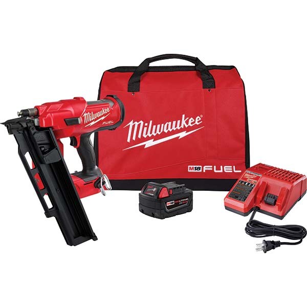 Milwaukee Tool - Cordless Nailers Fastener Type: Framing Nailer Nail ...