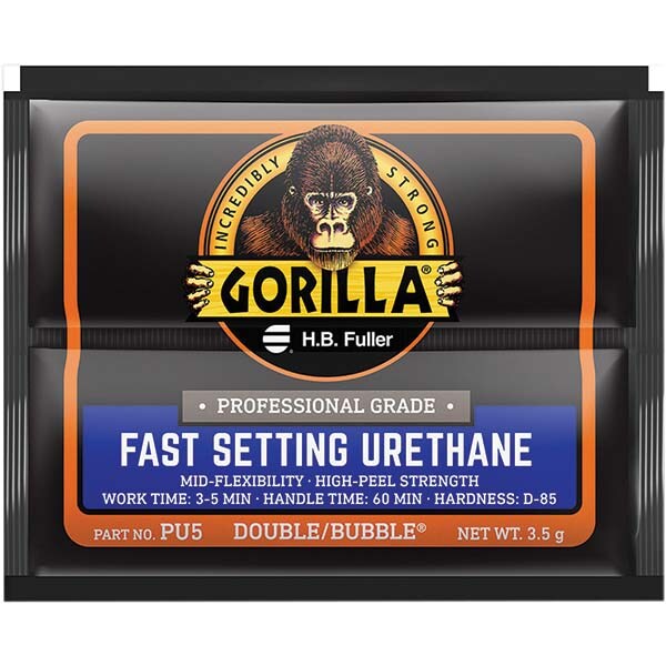 Two-Part Methacrylate: 3.5 g, Foil Pack Adhesive