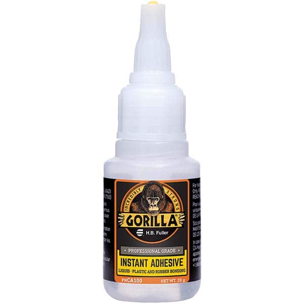 Adhesive Glue: 20 g Squeeze Bottle, Clear