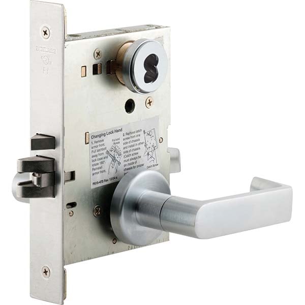 Schlage - Lever Locksets; Type: Storeroom; Door Thickness: 1-3/4; Key ...