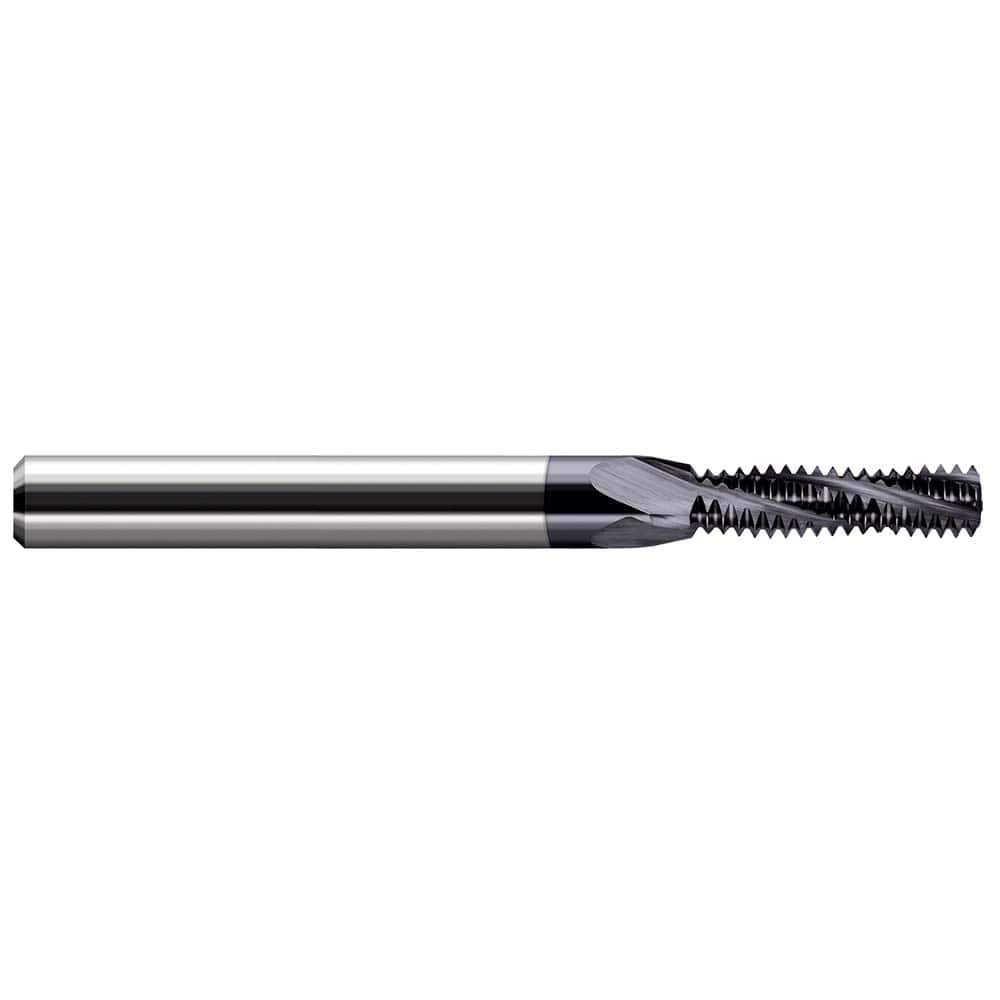 Harvey Tool 842903-C3 Helical Flute Thread Mill: Internal & External, 3 Flute, 1/8" Shank Dia, Solid Carbide 