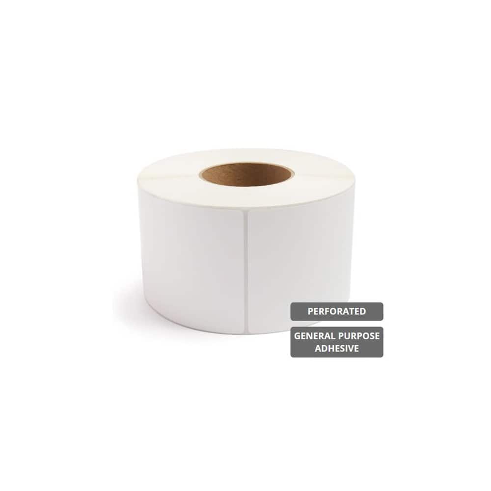 Office Machine Supplies & Accessories; Accessory Type: Direct Thermal Labels ; Color: White ; For Use With: Zebra Printers ; Flammable: Yes ; Overall Length (Decimal Inch): 6in ; Overall Width (Decimal Inch - 4 Decimals): 4in