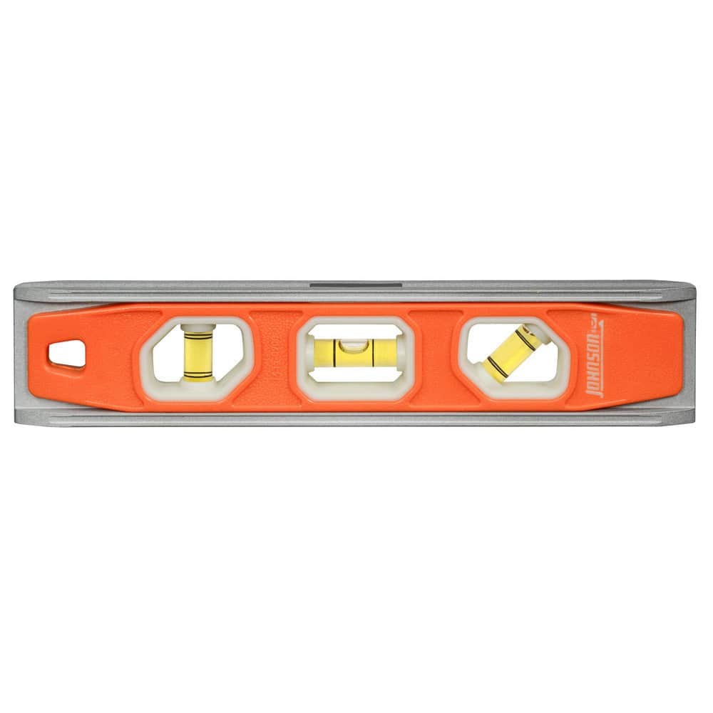 Box Beam, I-Beam & Torpedo Levels; Level Type: Torpedo ; Length (Inch): 9 ; Magnetic: Yes ; Body Material: Aluminum ; Housing Color: Orange ; Vial Types: (1) Plumb; (1) Level; (1) 45 degrees